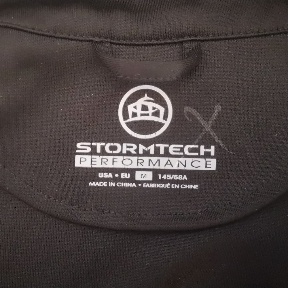 Stormtech Youth's Black & White Size Medium Full Zip Athletic Jacket - Picture 3 of 11